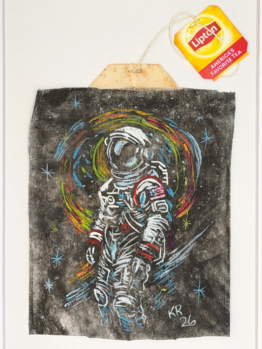 Painterly Astronaut full body
