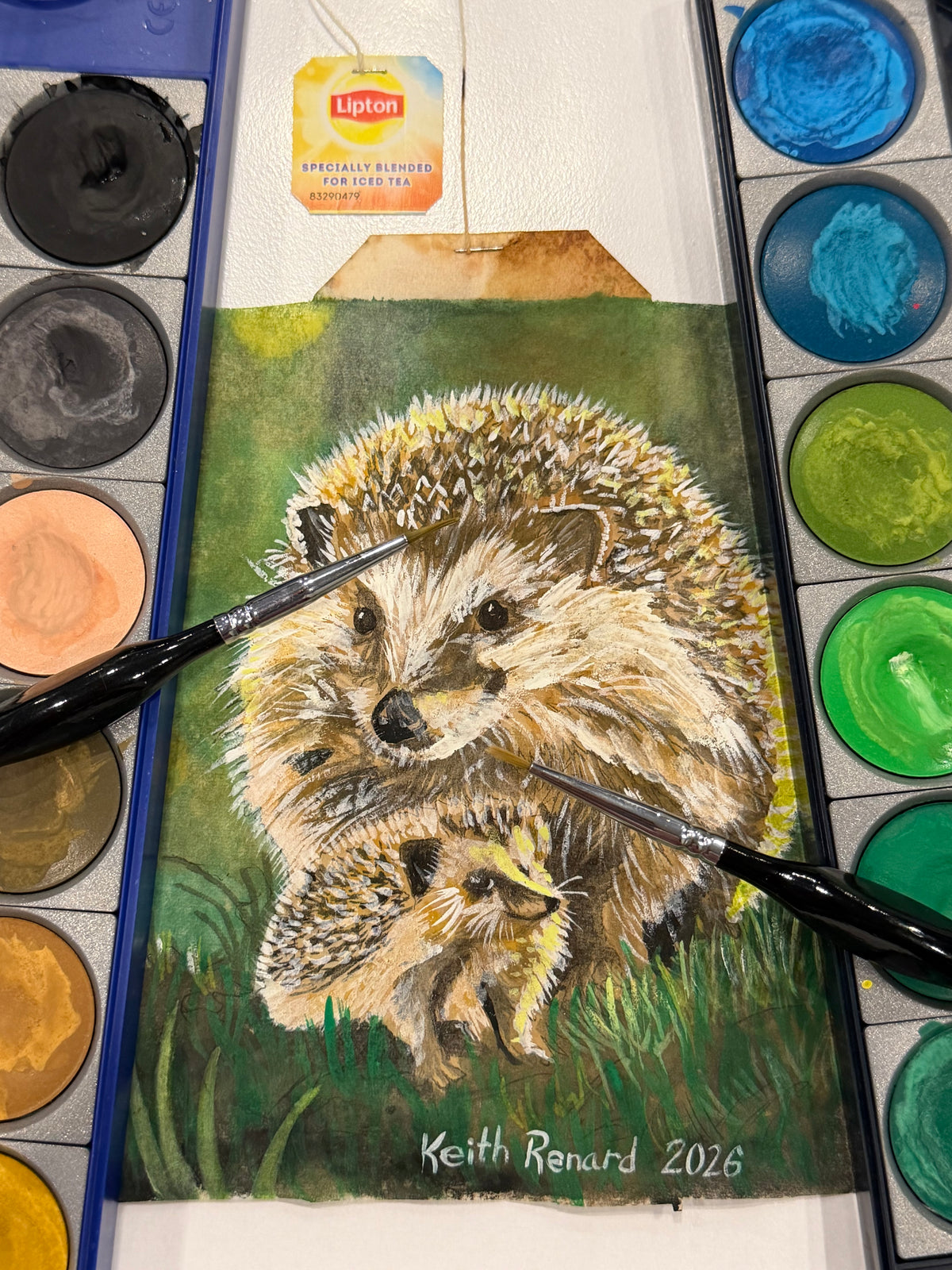 Philadelphia Zoo Art 11x14 framed