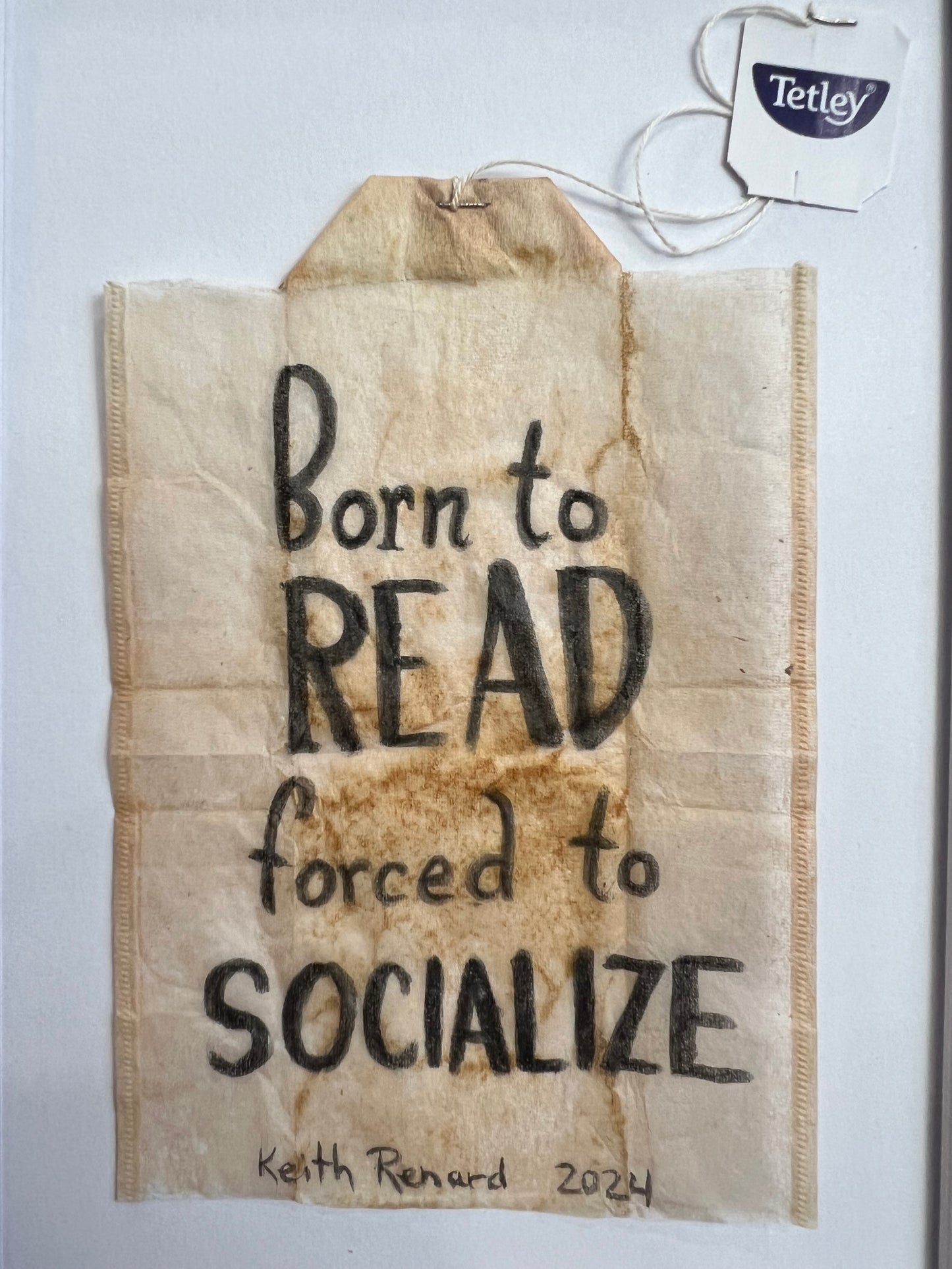 Born to read, forced to socialize