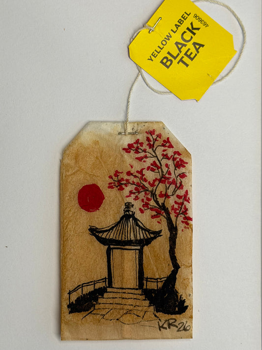 Mini Teabag Chinese moon