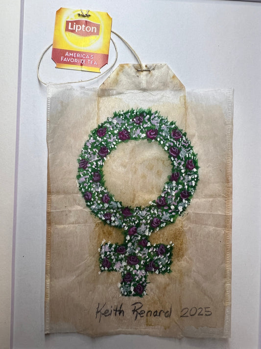Floral Feminism Symbol
