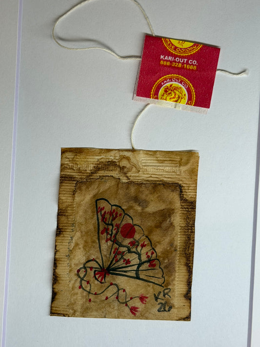 Mini Teabag Chinese Fan