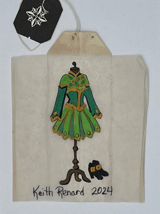 Irish dress form with Shoes