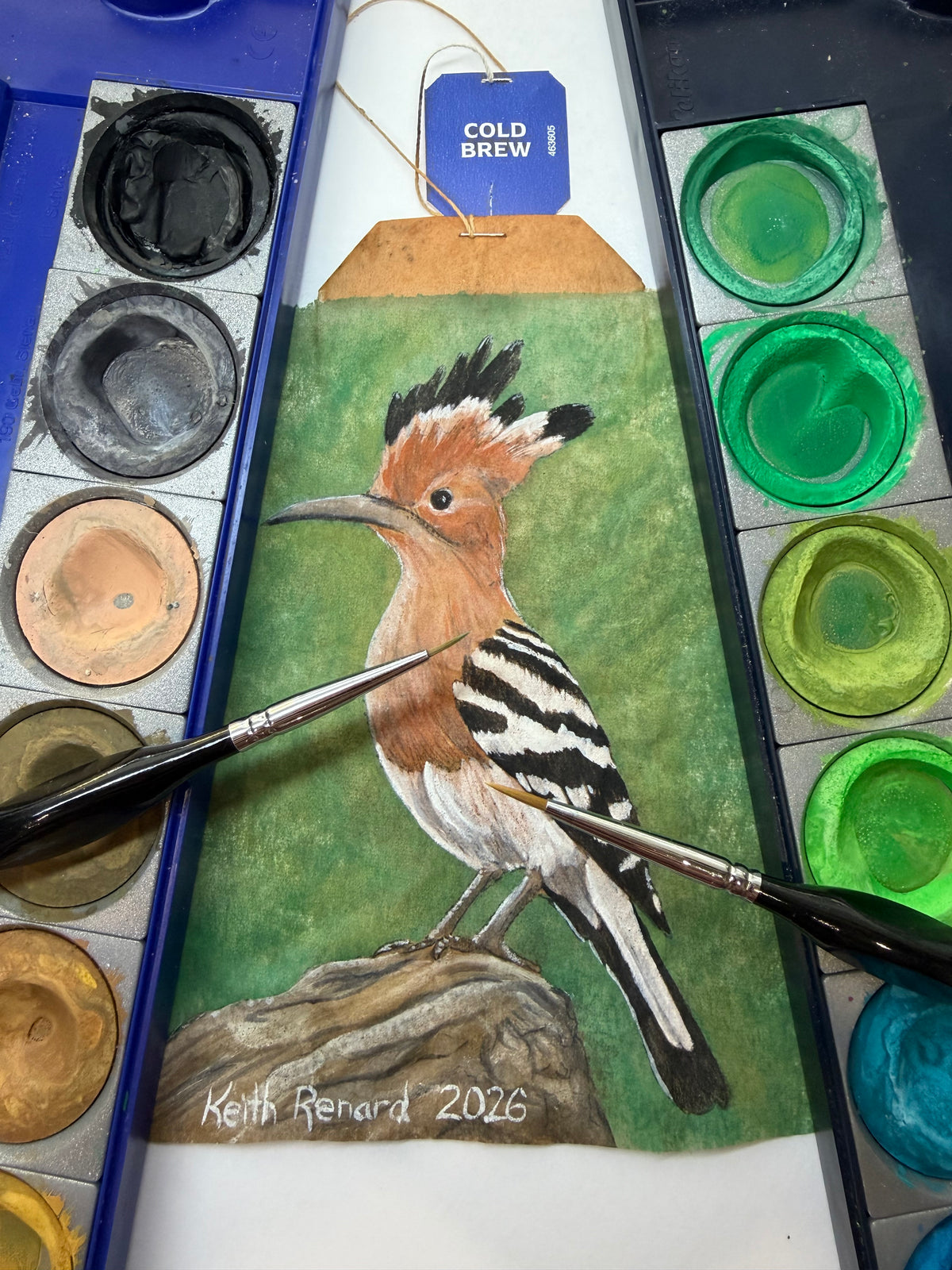 Philadelphia Zoo Art 11x14 framed