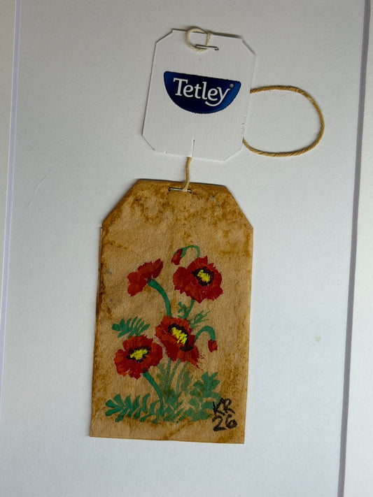 Mini Teabag Poppies