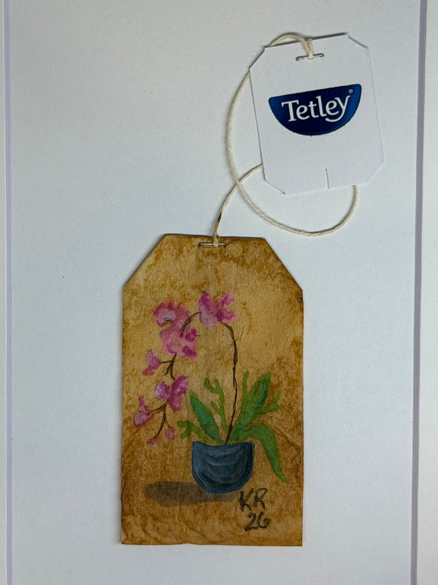 Mini Teabag Pink Orchid