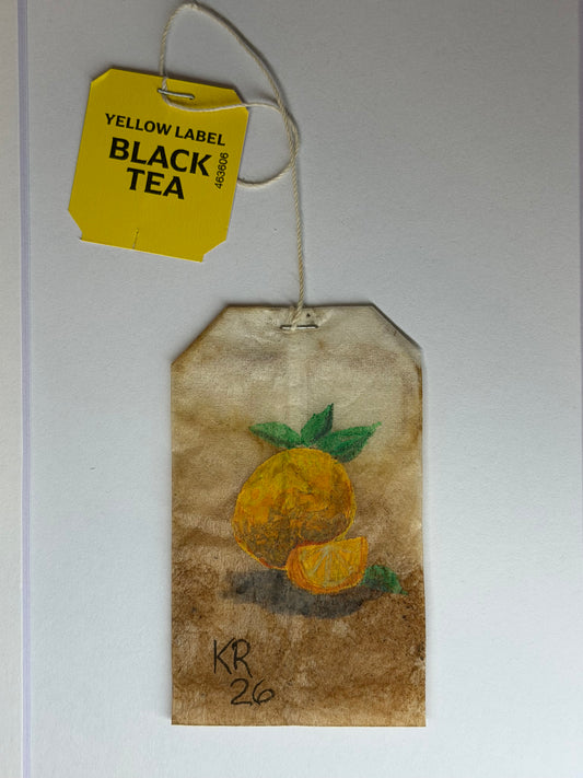 Mini Teabag Orange