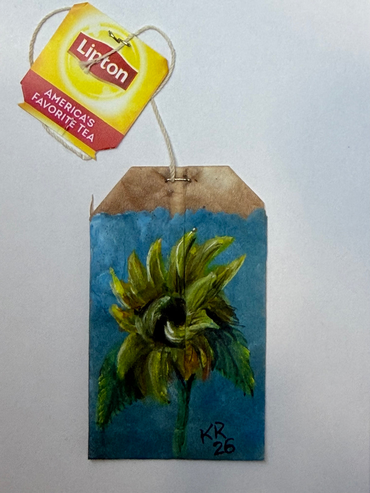 Mini Teabag Sunflower
