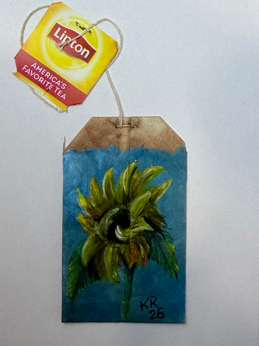 Mini Teabag Sunflower