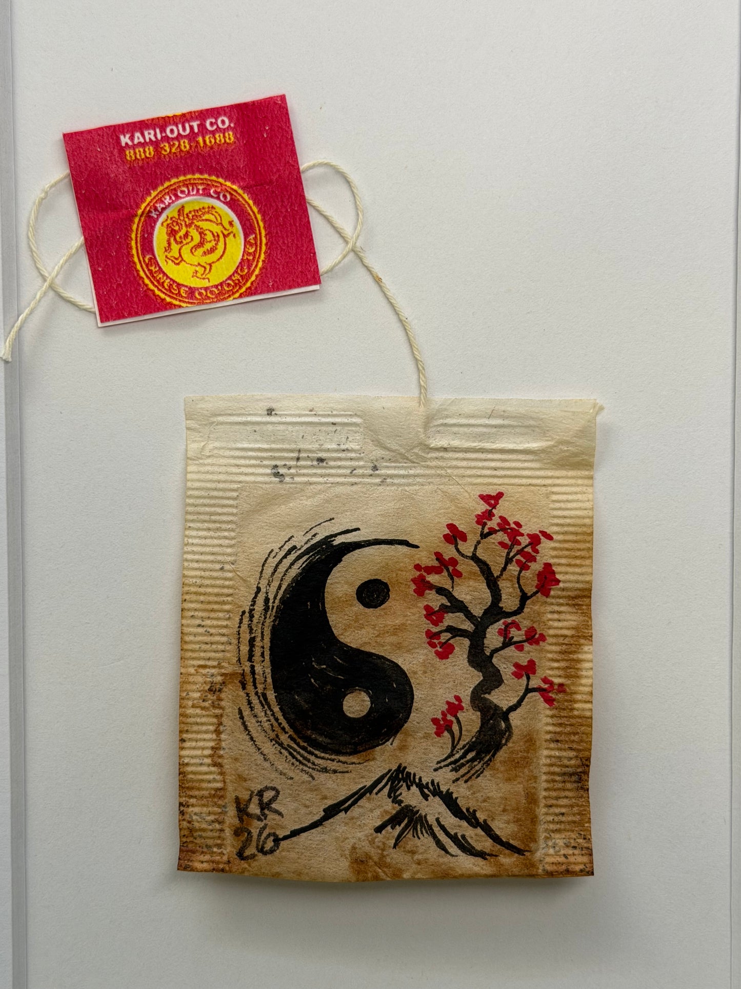 Mini Teabag Chinese Yin Yang Symbol
