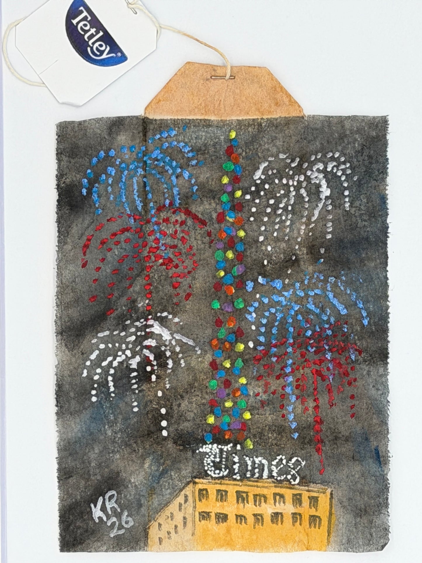 Scranton Times Tower Fireworks