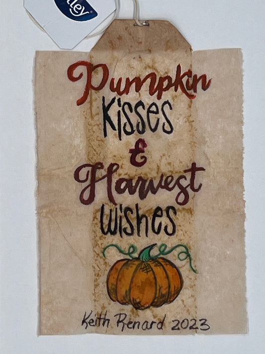 Pumpkin kisses and Harvest wishes