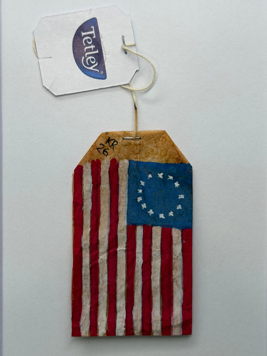 Mini Teabag Susan B Anthony flag