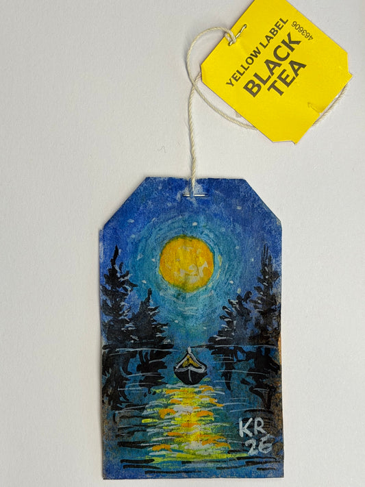 Mini Teabag Boat moonlight