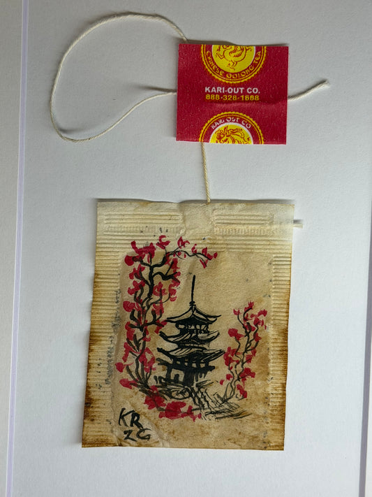 Mini Teabag Chinese Temple
