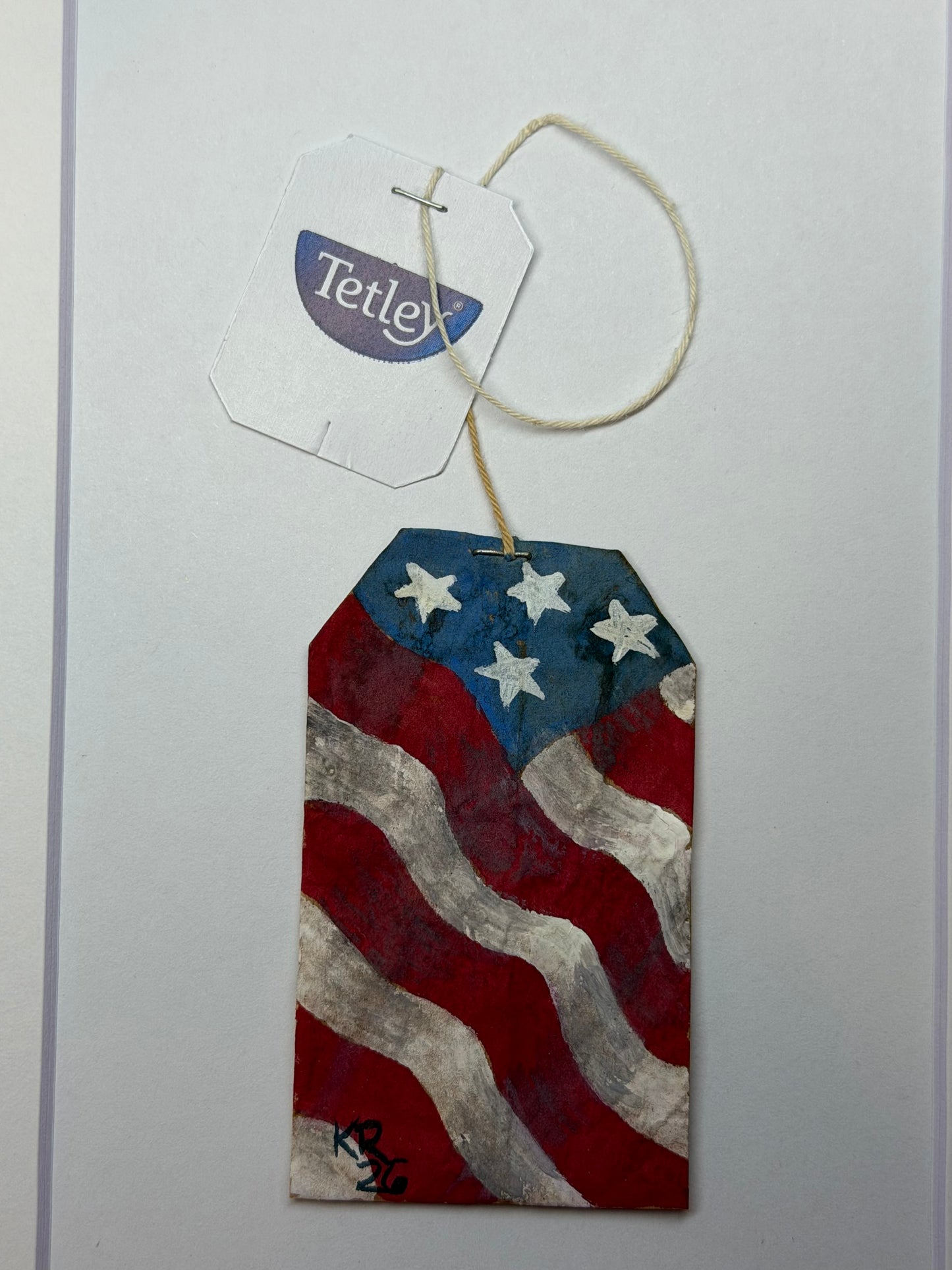 Mini Teabag American Flag