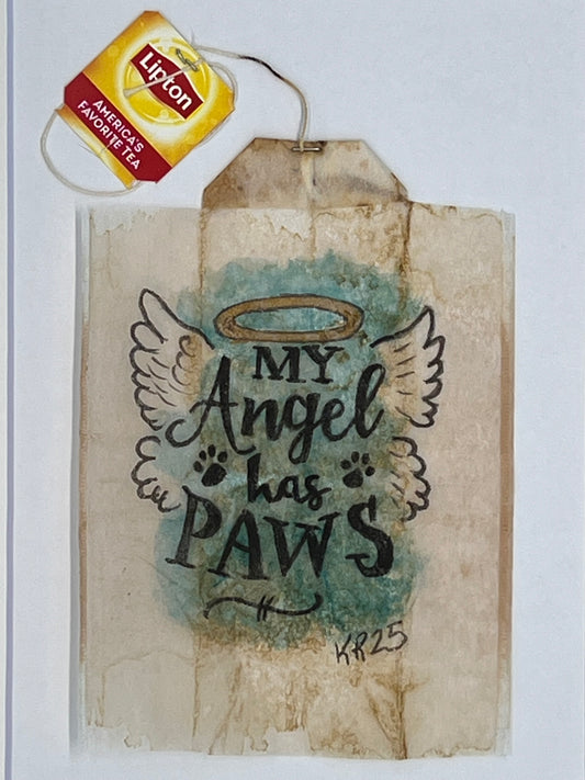 My Angel has paws
