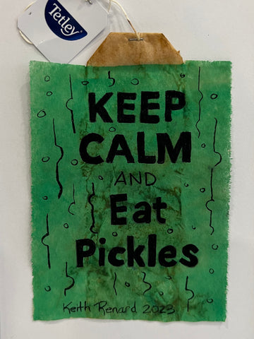 Keep calm and eat pickles