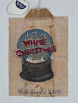 White Christmas Snow Globe