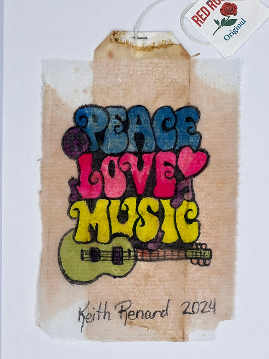 Colorful Peace Love Music