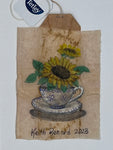 Teacup with Sunflower