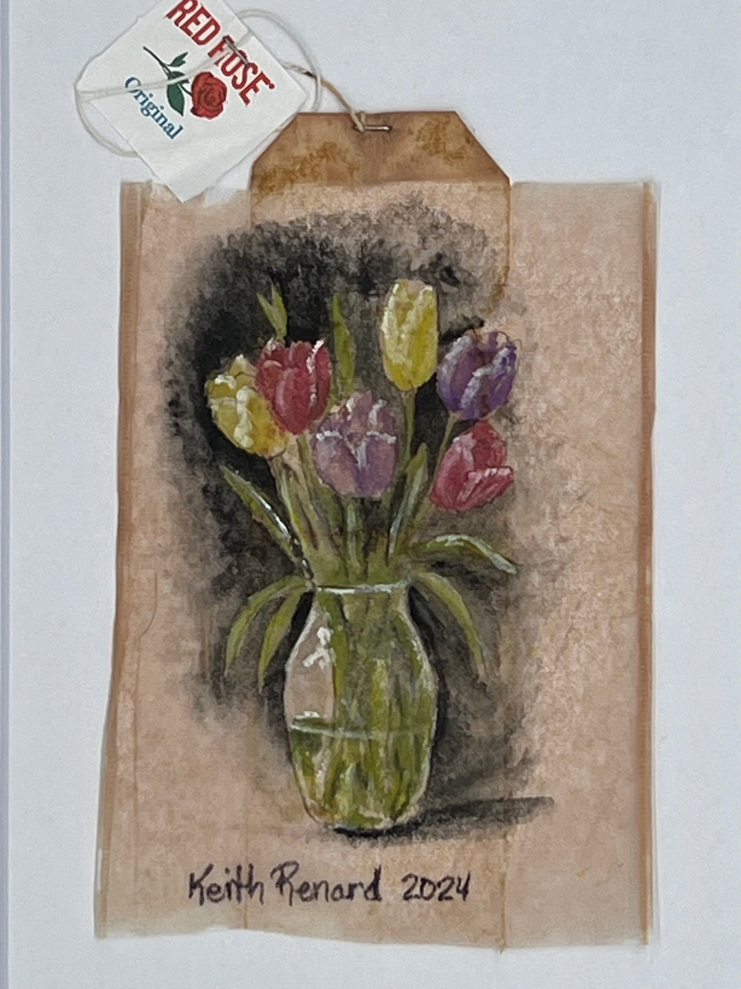 Vase of Tulips