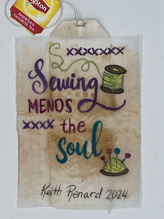 Sewing Mends the soul
