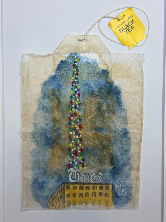 Scranton Times Tower at Christmas