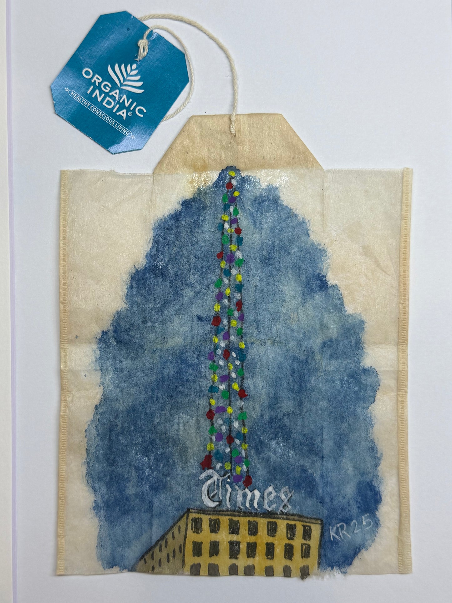 Scranton Times Tower at Christmas