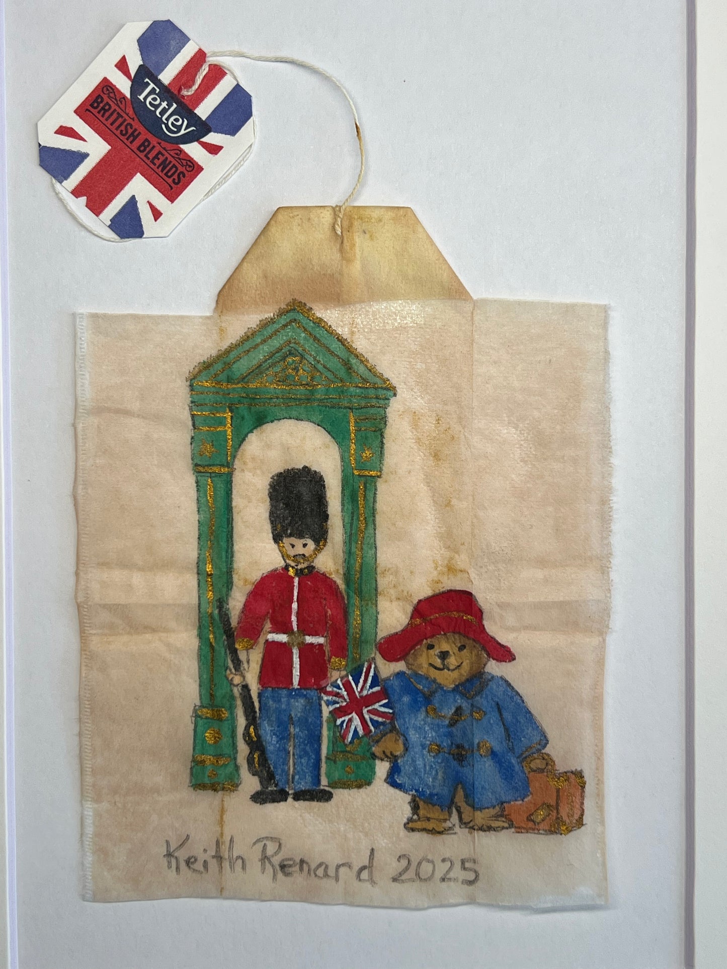 British Teabag Paddington Bear royal guard