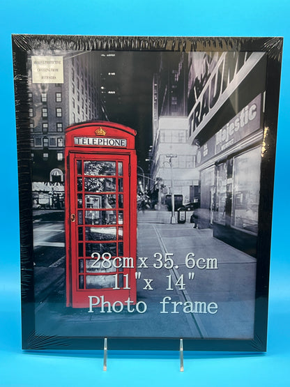 Standard 11x14 Black picture frame