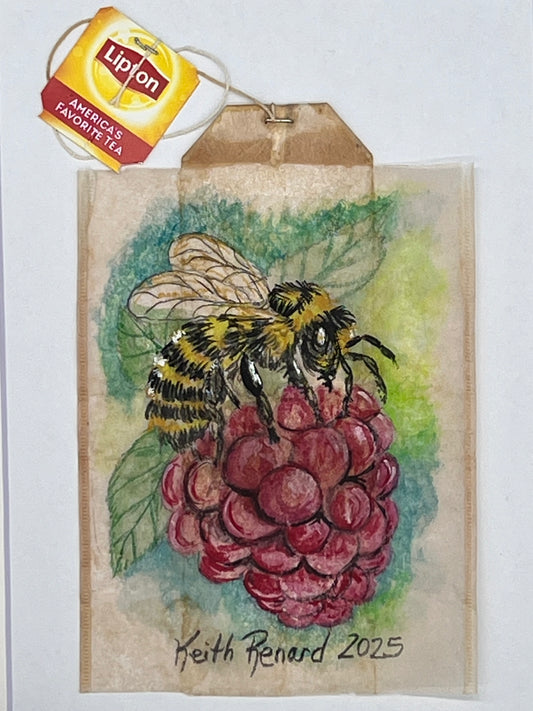 Bee on Raspberry