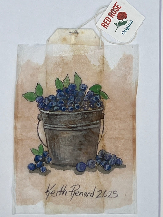 Bucket of Blueberries