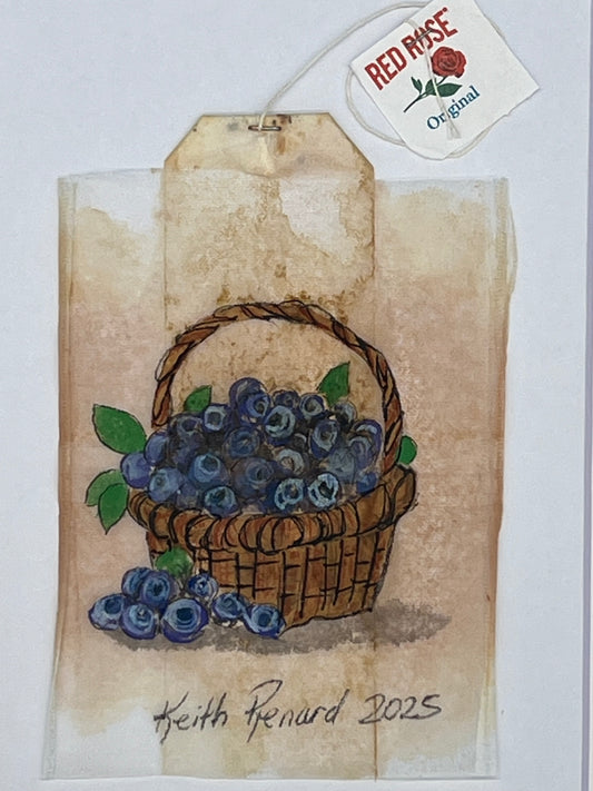 Basket of Blueberries
