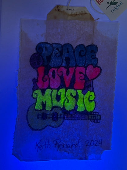 Colorful Peace Love Music