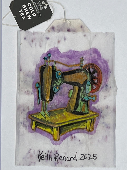 Yellow Sewing Machine