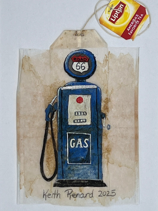 Blue Gas Pump