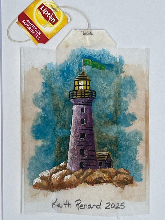 Purple Lighthouse