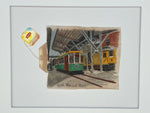 Trolly Museum Train Cars