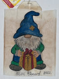 Gnome with present